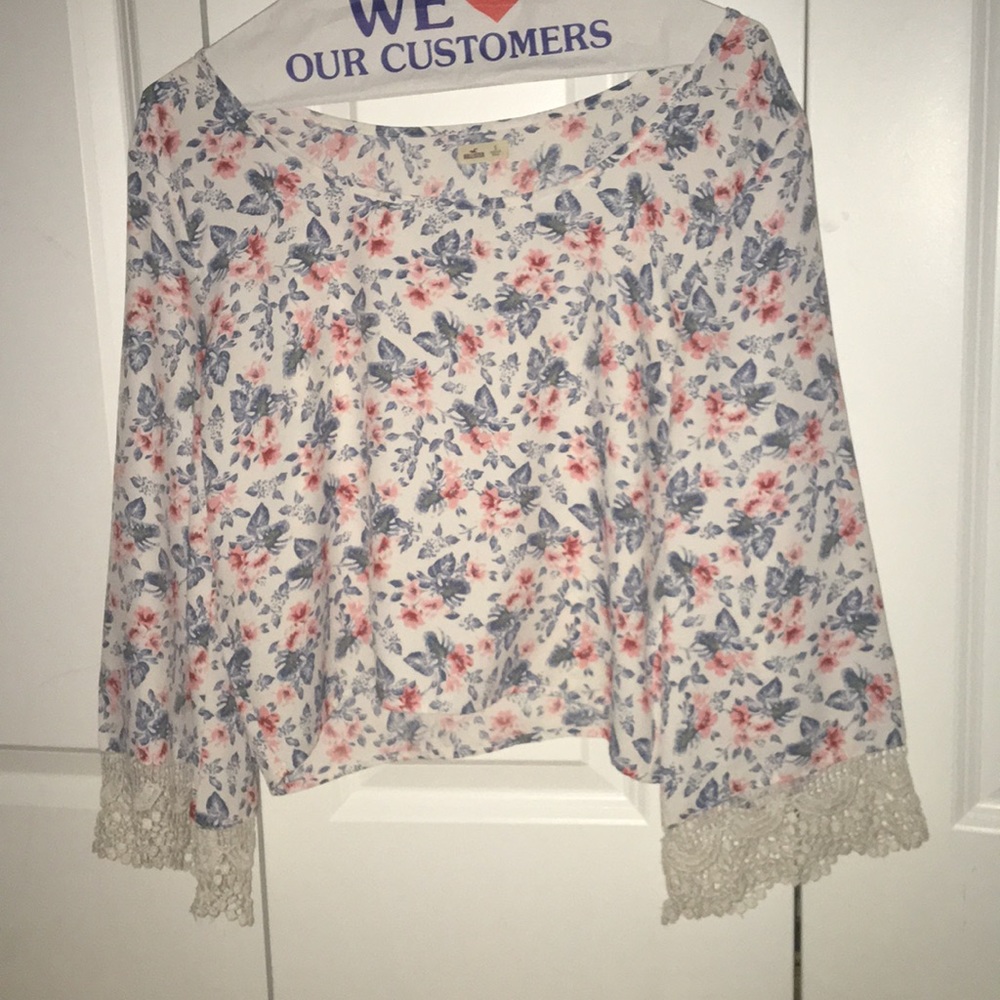 floral blouse